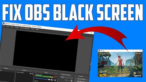 obs game capture black screen|Black Screen in Game Capture and black flickering in Screen .